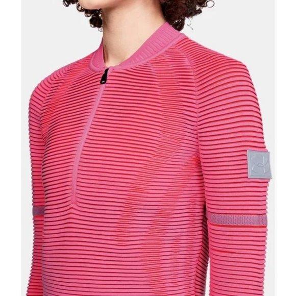 Under Armour Women's UA Top Long sleeve IntelliKnit 2.0 ½ Zip - Picture 5 of 5